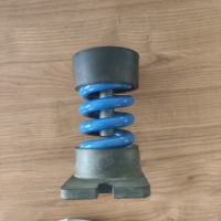 Amortisseur réglable robuste de type JD pour générateur et pompe HVAC, support antivibratoire à ressort pour montage au sol