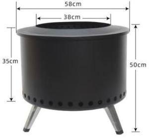 Fournitures de jardinage <span class=keywords><strong>Barbecue</strong></span> portable intérieur et extérieur Camping Cheminée à bois <span class=keywords><strong>Insert</strong></span> - Product Image 5