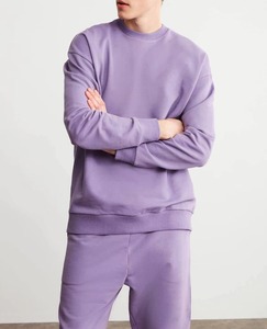 Conjunto deportivo de invierno para hombre, transpirable, con cintura ajustable, bolsillos laterales, 2 piezas, nuevo, 100% algodón, de secado rápido y ecológico. - Product Image 3