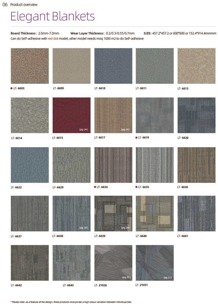 Couvertures élégantes