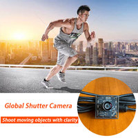 2MP warna Global Shutter USB kamera modul 60fps 180FPS 70 derajat distorsi gratis Webcam untuk windows Android Liunx 1/2.9 OG02B10