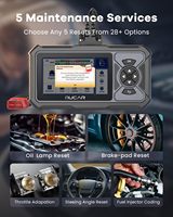 Herramienta de Diagnóstico MUCAR CDE900 Lite, Lector de Códigos OBD2, 5 Servicios Especiales, Cubre 10,000 Vehículos, AutoAuth para FCA SGW de por Vida