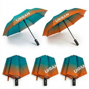 Paraguas Plegable Promocional de Estilo Simple, Automático, con Impresión Personalizada, Resistente al Viento y a la Lluvia, Portátil, para Hombre y Mujer, con Logotipo - Product Image 2