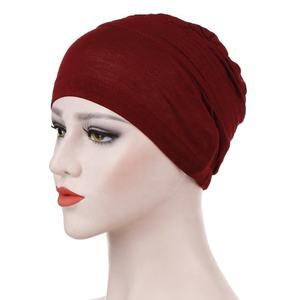 Berretto da donna con cappello chemio con cappello a cupola in tinta unita morbido e traspirante personalizzato - Product Image 6