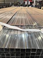 Tubo de Acero Cuadrado ERW ASTM A36 de Alta Calidad 20x20, Material de Construcción, Tubería Estructural con Certificación JIS