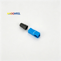 Conector de Fibra Óptica SC UPC para Solución Profesional de Despliegue de Redes FTTH, Conector Rápido de Fibra Óptica