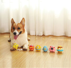 Nuovo giocattolo cigolante in lattice naturale masticazione per cani di piccola taglia & cuccioli regalo di natale Squeaker materiali sicuri per il cane - Product Image 4