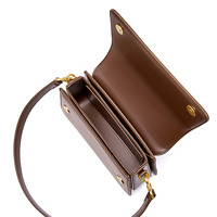 Sac à bandoulière en cuir véritable rétro sophistiqué pour femme, sacs de messager de luxe, sacs de créateur pour femme