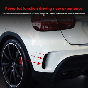 2014-2019 GLA X156 AMG สปอยเลอร์ท้าย ABS วัสดุเดี่ยวใช้ได้กับ GLA220 GLA260 AMP-Z-GLA-2024-03-1 GLA45 - Product Image 3
