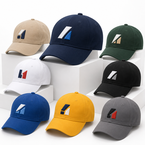Casquettes promotionnelles à visière plate de qualité supérieure avec fermeture auto-agrippante, broderie personnalisée, casquettes de baseball, cadeaux promotionnels pour entreprises - Product Image 1