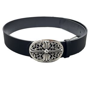 Cinture Firmate in Vera Pelle Personalizzate all'Ingrosso per Uomo 105cm con Fibbia Vintage in Lega Popolare Pelle di Mucca per <span class=keywords><strong>Donna</strong></span> - Product Image 1