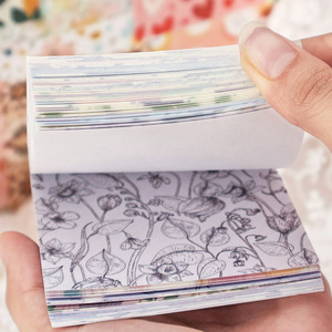 Dawn See the Twilight Clouds Cuaderno de hojas sueltas 100 unids/pack Manual de papel Material de notas adhesivas - Product Image 5