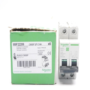 Disjoncteur M9f22206 Multi9 <span class=keywords><strong>C60sp</strong></span> 6a 480277v PLC, neuf et d'origine, garantie de qualité de 12 mois - Product Image 1