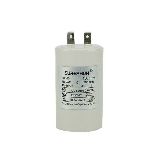 High Quality Refrigeration Parts / Tools Cbb60 250V 300V 400V 450V Motor Run Starting Capacitor for Air ConditIoning
