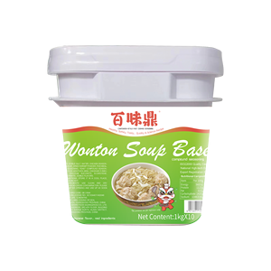 Baiweiding Uso comercial Auténtico sabor <span class=keywords><strong>cantonés</strong></span> Wonton Sopa Base Bolsita y embalaje a granel 1kg Arroz Especias mixtas Condimentos - Product Image 1