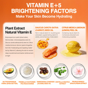 <span class=keywords><strong>Crème</strong></span> de nuit pour le <span class=keywords><strong>visage</strong></span>, réparatrice de la barrière cutanée, hydratante en profondeur, blanchissante, à la vitamine C et E, naturelle et biologique, personnalisée OEM, pour tous types de peaux - Product Image 4