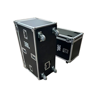 Boîtier de transport sur roulettes en aluminium et contreplaqué, antichoc et étanche, pour enceinte JBL PRX45 et équipement audio