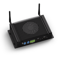 HYSTOU Kipas PC Mini Pendingin Kompak Model Komputer Industri Extreme Box Win 11 Core CPU I5 8260U Gratis Ongkos Kirim
