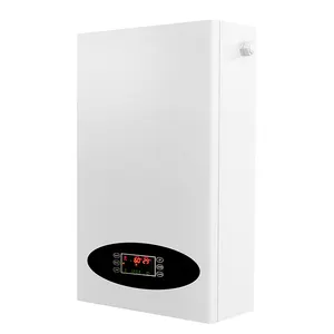 UKCA-tanque de agua de 40L con Control WIFI, caldera eléctrica Combi montada en la pared para calor radiante y ducha, CE