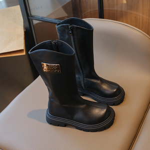 Botas de Invierno para Niñas, Estilo Princesa, Color Sólido, con Etiqueta en Inglés - Product Image 6