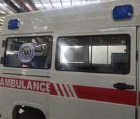 Fenêtres coulissantes de cabine en alliage d'aluminium avec verre trempé de 5 mm, tailles sur mesure pour ambulance et utilisation en véhicule personnalisé