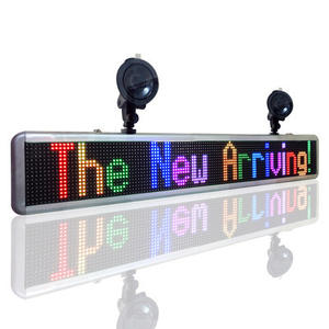 Écran LED de voiture à ventouse en forme de huit P4.75-16X128, affichage de messages publicitaires en couleur, contrôle intelligent par application de voiture - Product Image 5