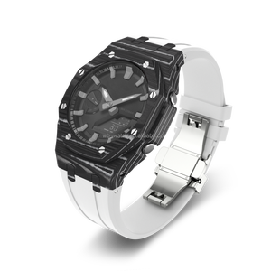 Venta al por mayor <span class=keywords><strong>G</strong></span> <span class=keywords><strong>shock</strong></span> Ga2100 Oem Oak Rubber Band Metal Modification Mod Kit de lujo de fibra de carbono caja de reloj para <span class=keywords><strong>G</strong></span> <span class=keywords><strong>Shock</strong></span> <span class=keywords><strong>Ga</strong></span> <span class=keywords><strong>2100</strong></span> Mod - Product Image 2