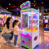 Distributeur automatique de cadeaux en libre-service, jeu de pêche à griffes mini-arcade à monnayeur pour magasins de proximité et centres familiaux