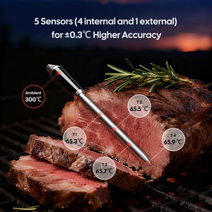 Termómetro Inalámbrico para Carne INKBIRD INT-31-BW con WiFi 5G y <span class=keywords><strong>Bluetooth</strong></span> 5.<span class=keywords><strong>4</strong></span> con 5 Sensores - Product Image 2