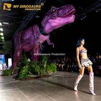 MY DINO AD077 İç Mekan Dekorasyonu Özelleştirilmiş Robotik T-rex Modeli Satılık