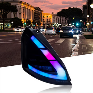 Fanale Posteriore <span class=keywords><strong>Auto</strong></span>-y per Ford Fiesta MK6 MK7 SE <span class=keywords><strong>ST</strong></span> 2009-2015, Luci Posteriori a LED RGB Aggiornate per Accessori <span class=keywords><strong>Auto</strong></span> Ford Fiesta - Product Image 4