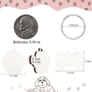 Wholesale <b>Custom</b> logo <b>Dog</b> Name <b>Tag</b> - Product Image 2