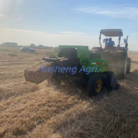 Presse à balles carrées agricole à entraînement par prise de force de tracteur, en promotion