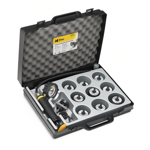 Kit de prueba de radiadores con manómetro y adaptadores para sistemas HVAC - Product Image 2