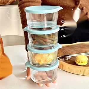 OEM Microwaveable Glass Crisper Jar Pickle Sealed Side Dish Storage Box for Food for Refrigerator & Lunch Boxes Packaging - Product Image 4