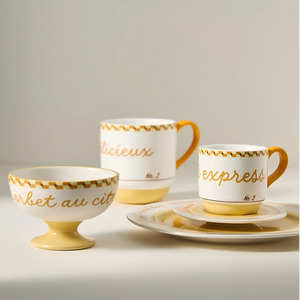 Vajilla minimalista con logotipo personalizado, juego de platos de cerámica para el hogar, restaurante, vajilla para bodas - Product Image 2