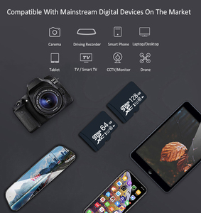 Memoria Thẻ 32GB 64GB 128GB 256GB flash Micro TF <span class=keywords><strong>SD</strong></span> thẻ nhớ Lớp 10 U3 A1 thẻ nhớ 16GB 32GB 64GB Mini 128GB cho máy ảnh - Product Image 2