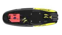 Planche de surf motorisée à essence JF ADV Adventure Jetboard 60 km/h en fibre de carbone, réservoir de carburant de 9,2 L, jet surf à essence pour les excursions côtières