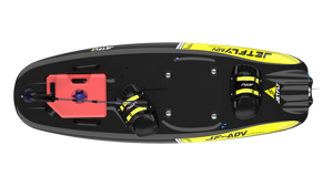 Planche de surf à essence en fibre de carbone JetFly JF ADV, prix usine, 10.25KW, 62KM/H, MSDS ROHS UN38.3 - Product Image 2