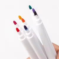 Marqueur effaçable à sec Queenstar 8 couleurs encre rouge et noire, non toxique, pour tableau blanc, fournitures de bureau, école, ensemble avec logo personnalisé