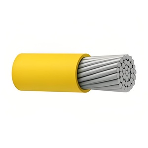 Câble d'alimentation industriel THHN à conducteur en aluminium, isolé en PVC, 90GC 600V, monoconducteur 0,5 mm², ISO9001, CCC - Product Image 2
