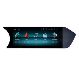 8 + 128 schermo Tesla Android 11 Multimedia Stereo Car DVD Radio Player navigazione GPS per Mercedes classe c w204 2011-2014