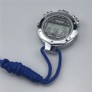 AnyTime Digital Stopwatch A-109D Water Resistant Chronograph Handheld Timing Device - Product Image 1