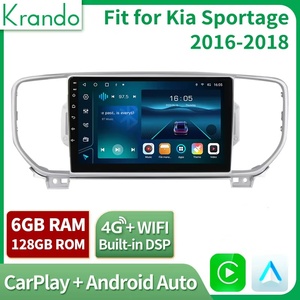9 inch Android đài phát thanh xe GPS cho Kia Sportage 2016 2018 Car DVD Navigation đơn vị đầu stereo không dây Carplay Android 4 gam Wifi - Product Image 3