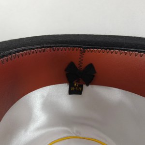 Sombrero de Copa Clásico con Piel Sintética <span class=keywords><strong>y</strong></span> Acabado de Terciopelo, Elegante Sombrero de Disfraz Formal para Bodas, Fiestas <span class=keywords><strong>y</strong></span> Actuaciones Escénicas - Product Image 5