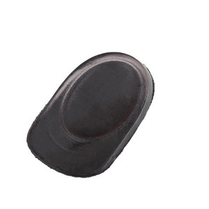 Gel <span class=keywords><strong>Silicone</strong></span> tacco coppe traspirante morbido cuscinetto adesivo metà inserto sollevamento del tallone per fascite plantare sport Comfort solette - Product Image 4