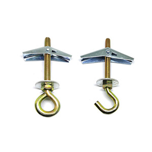 ตัวยึดสปริงชุบสังกะสีพร้อมสกรูสำหรับยึดผนังแบบมีช่องกลวง - Product Image 1