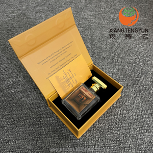 Individuell Bedruckte Luxus-Geschenkbox aus Karton mit Magnetverschluss und Goldfolie aus Recyclingmaterialien für Parfüm und Kleidung - Product Image 2