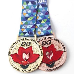 Medalla Deportiva de Aleación de Zinc Dorada al por Mayor, con la Mejor Calidad, Trofeo de Fiesta, Medalla de Metal 3D Personalizable - Product Image 5