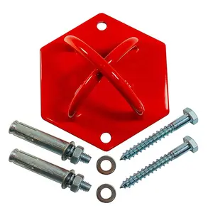 Soporte Deportivo Wellshow para Montaje en Pared o Techo, de Acero de Máxima Resistencia, para Ganchos de Trapecio, <span class=keywords><strong>Bandas</strong></span> de Resistencia, Anillos de Gimnasia - Product Image 1